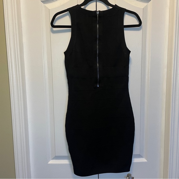 Guess St Mirage Criss Cross Cage Bandage Mini Dress - Size M - Picture 5 of 16